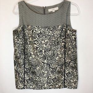 Loft Sleeveless Paisley Tank